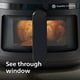 thumbnail image 4 of Philips Air Fryer 2000 Series Funciones 13 en 1, 6.6 Cuartos, diseño compacto con ventana de cocción, negro, (NA230/00), 4 of 5