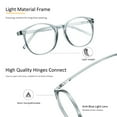 thumbnail image 2 of LAMBBAA 6 Pack Reading Glasses, Blue Light Blocking Computer Reading Glasses for Women and Men, Anti Glare Lightweight Readers(Pinkfloral,Clear gray,Champagne,+4.00), 2 of 5
