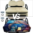 thumbnail image 5 of Xoenoiee Turtle Coral Print Golf Cart Seat Covers, Golf Cart Seat Towel Blanket for EZGO Yamaha Club Car and Other 2-Seat Golf Carts, Golf Cart Accessories for Women Men Golf Lover, 5 of 7