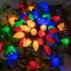 thumbnail image 1 of Cadena de luces navideñas con enchufe, cadena de luces con luces parpadeantes de hadas, 8 modos, función de temporizador, resistente al agua, elástica para exteriores, bodas, fiestas, decoración navi, 1 of 1