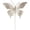 Z3#Beige,11.4x9.8 Inch, variant on Removable 3D Butterfly Wall Decals, Butterfly Wall Decor, 3D Butterfly Wall Decor, DIY Wall Art Stickers for Living Room Bedroom TV Background Home Decor, Self-Adhesive Plastic Butterflies Stickers