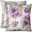 Purple, variant on S4Sassy Purple Cotton Poplin Leaves,Lilac & Peony Decorative Throw Square Pillow Case Sofa Cushion Cover 2Pcs-12 x 12