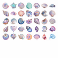 thumbnail image 6 of 35pcs-50pcs Iridescent Stickers Pack Seashell Sticker Marine Stickers Set Nautical Kids Stickers Toy DIY Stickers for Laptops Suitcase, 6 of 9