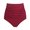 Vin Rouge, variante sur RELLECIGA Bas de Bikini Froncé Taille Haute pour Femmes