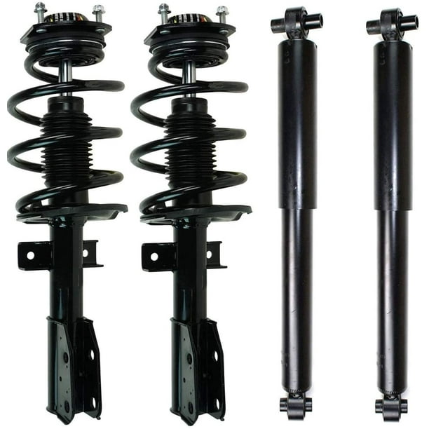 4pc Complete Front Strut Coil Spring And Rear Absorber Shocks Assembly For 2007 2008 2009 2010 2011 2012 2013 2014 2015 2016 Buick Enclave Chevy Traverse Gmc Acadia Saturn Outlook Walmart Com Walmart Com