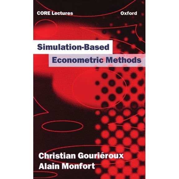 OUP/Core Lecture Simulation-Based Econometric Methods, (Hardcover)