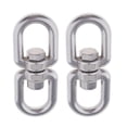 thumbnail image 3 of 2xHebilla De Acero Inoxidable Anillo Universal Hebilla Giratoria De 8 Anillos M6 2 piezas, 3 of 8