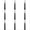 Black, variant on 6/12Pcs 8x1 Inch Back-to-School Supplies PU Bookmarks Rectangle Book Marks Page Markers - for Book Reading Men Women Teacher, Reader Book Lover Writers