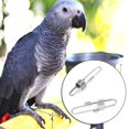 thumbnail image 4 of 2PCS Bagues de Pied d'Oiseau en Acier Inoxydable Anti-Dérapant Boucle de Jambe d'Ouverture, 4 of 8