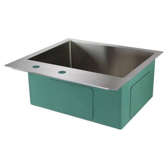 Transolid Diamond 23'' x 22'' Dual Mount Kitchen Sink