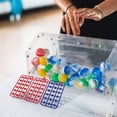 thumbnail image 3 of 1 Set Lotto Ball Machine with 54pcs Raffle Balls Lotto Number Selector Use For Lotto Player Play Novelty Desk Toys Funny Party, 3 of 8