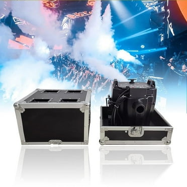1Pcs 3500W Dry Ice Fog Machine with 1Pcs flycase, Stage Effect Machines for Wedding Party Nightclub