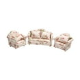 thumbnail image 1 of Paquete de 3 muebles de sofá juguetes mader 1:12 decoración de  muebles de sofá en miniatura Zulema  sofá de casa de muñecas, 1 of 8
