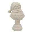 thumbnail image 1 of Classic White Santa Claus Bust Resin Ornament for Festive Indoor and Outdoor Holiday Decor, 1 of 5