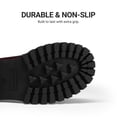 thumbnail image 6 of DREAM PAIRS Women's Platform Loafers Comfortable Cushioned Insole Lug Sole Shoes Chunky Heel Slip-On Casual Flats, 6 of 8