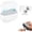 White, variant on 3 In 1 Electric Nail Electric Toenail Clippers For Seniors, Rechargeable Automatic Trimmer With LED Light And File, Quiet Portable Grooming Tool For Fingernails And Toenails