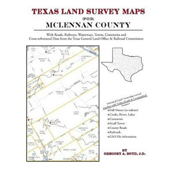 Texas Land Survey Maps for McLennan County
