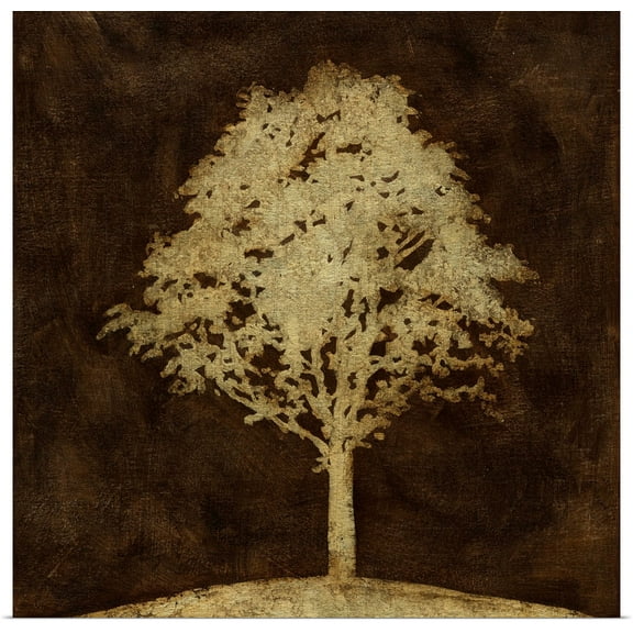 Great BIG Canvas | Rolled Megan Meagher Poster Print entitled Gilded Tree II