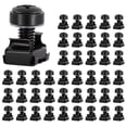 thumbnail image 1 of 150Pc M6x16mm Computer Rack Mount Cage Screws and Nuts & Washers for Rack Mount Server Cabinet,Rack Mount  Cage Nut, 1 of 7