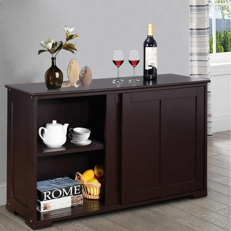 Costway storage cabinet sideboard buffet deals