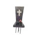 thumbnail image 4 of Jarrón Solar para Cementerio con Lámpara LED de Cruz para Exteriores, Estatua de Jardín, Jarrón para Lápida, 4 of 8