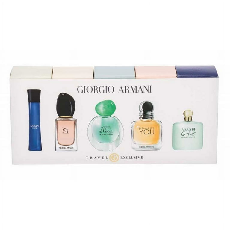Giorgio Armani Variety 5 Piece Mini Gift Set for Women Walmart