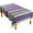 Blue, variant on Mexican Table Runner 14 x 84 Inch Mexican Serape Table Runner for Mexican Party Wedding Decorations, Fringe Cotton Table Runner