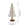 thumbnail image 3 of Christmas Decorations The New Mini Wooden Christmas Tree Home Tabletop Ornaments Simulate Tree Window Scene Layout Christmas Tree, 3 of 5