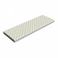 thumbnail image 1 of Yellow and White Bench Pad, Yellow Surfaces Pattern Brick Design with Cubism Inspirations, HR Foam Cushion with Decorative Fabric Cover, 45" x 15" x 2", Yellow Black White, by Ambesonne, 1 of 3