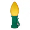 thumbnail image 4 of 3 ft. Battery Operated LED Jumbo Yellow Bulb Holiday Yard Decoration, 4 of 6