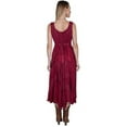 thumbnail image 2 of Scully Women's Lace-Up Jacquard Midi Dress - HC118 Medium  US, 2 of 2