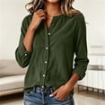 thumbnail image 2 of Yangnuo Women's Solid Color V-Neck Blouse, Elegant Ruffled Sleeveless Tank Top, Casual Loose-Fit Summer Shirt, 2 of 6