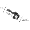 thumbnail image 2 of Pressure Washer Quick Connector Snow Foam Lance Adapter Nozzle G1/4 M14X15, 2 of 6