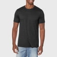 thumbnail image 2 of Mens Crew Neck T-Shirts Short Sleeve UPF 50+ Lightweight Moisture Wicking Casual Basic Tee Shirts Big and Tall Size M-5XL Black, 2 of 5