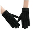 thumbnail image 4 of Giyblacko Winter Warm Gloves New Gloves Women's Winter Knit Gloves Warm Velvet Outdoor Gloves, 4 of 6