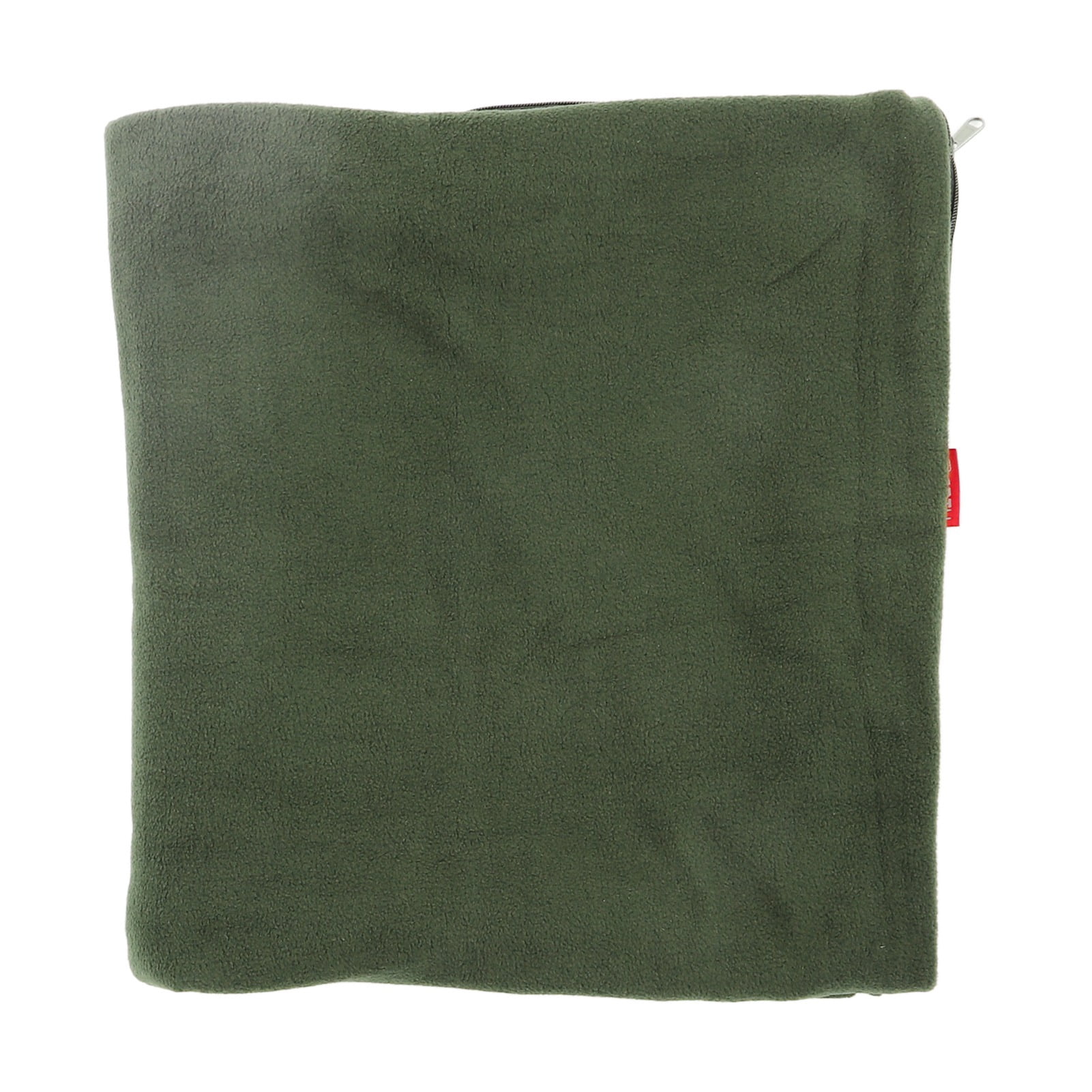 YAHHU Adult Fleece Sleeping Bag Portable Warm Lightweight Liner for Outdoor Camping Hiking Climbing Backpacking and Travel - OD Green (70.8 in x 29.5 in)