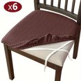 thumbnail image 2 of DEKAXID - Funda para silla en forma de T (4/6 piezas) - Protector de muebles para dormitorio, oficina, sala de estar - Antideslizante y fácil de limpiar, 2 of 7