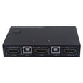 thumbnail image 3 of Nishore Shared switcher,4k 2 In 1 Out Kvm Usb Shared Display 2 In 1 Usb Shared Kvm Er Kvm Switcher In 1 Out Eryue Mi Kvm Switch Eryue Mi Montloxs Dsfen 4k 60hz Kvm Huiop, 3 of 6