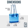 thumbnail image 6 of Timber Ridge KAVO™ 18-Can Soft Cooler Bag, Insulated Welded Cooler with Waterproof Material & Leak-Resistant Lining, Portable, Obsidian Peak, 6 of 11