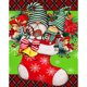 thumbnail image 2 of Cuadros Decorativos Calcetín de Navidad Goblin 5D DIY Diamond Painting Kits Full Round Drill Art (WT1507) Ndcxsfigh Nuevos Originales, 2 of 8