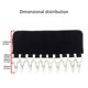 thumbnail image 2 of Generic Colgador portátil plegable para ropa y gorras, ideal para viajes y baños, color café claro., 2 of 4