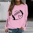 thumbnail image 2 of Sweatshirt for Women Perfect For Daily Wear or Loungewear Every Soft Fabrics XXL Pink Sweatshirts, 2 of 4