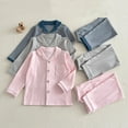 thumbnail image 5 of Kiijoy Teen Girls Sleepwear Long Sleeve Outfit Cotton Cozy Loungewear Set, Sizes 1-17, 5 of 5