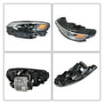 thumbnail image 5 of LED Headlamp Assembly Headlight LH Headlights Projector Clear Lens Black Housing Replacement for 2019 2020 2021 2022 Cherokee, 5 of 7