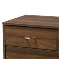 thumbnail image 6 of Bowery Hill Contemporary 5 Drawer Chest in Brown, 6 of 10
