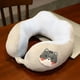 thumbnail image 1 of Almohada Portátil para el cuello, almohada elástica para la Cabeza de Felpa de Algodón pp de Estilo Lindo en forma de u para viajes, Hogar, Oficina, 1 of 6
