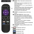 thumbnail image 4 of Replacement Remote Control for Roku 3 and Streaming Media Players 1, 2, 3, 4, LT, HD, XD, XS (Doesn't Support Roku Streaming Stick/Roku TV), 4 of 7
