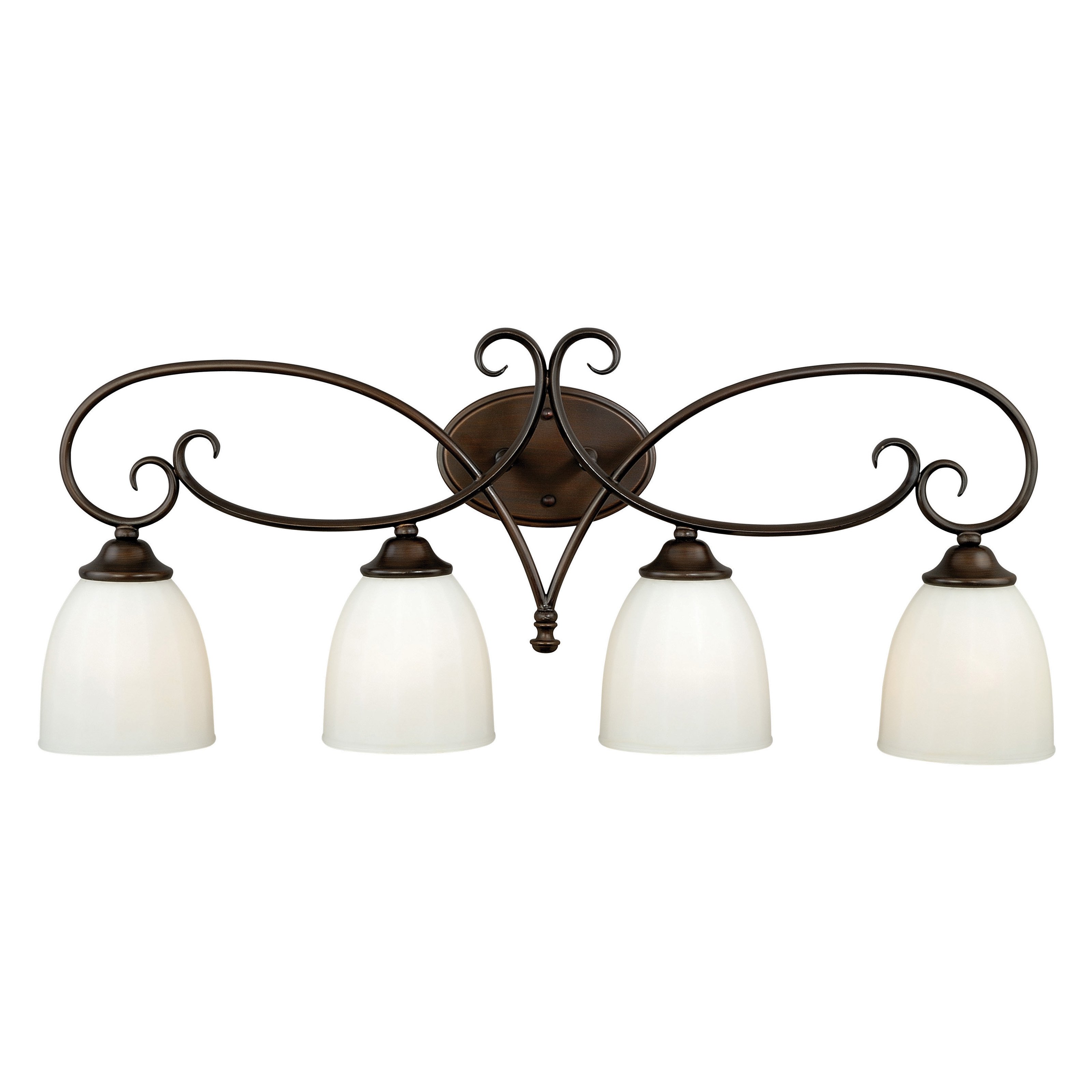 Vaxcel Lighting Claret W0193 4 Light Bathroom Vanity Light