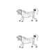 thumbnail image 4 of Wosthever Whisky Glass Tiger Shape Novelty Tequila for Kitchen Restaurant Claro 500 ml 2piezas, 4 of 4
