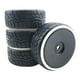 thumbnail image 5 of 4 unids RC CABONO COMBALLES Neumáticos neumáticos Actualizar partes de actualización 12 mm Piezas del Control remoto Partes de vehículos 4W bnco Baoblaze Neumáticos de coche RC, 5 of 6